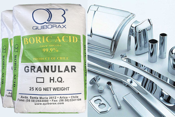 硼酸在電鍍工業(yè)中的作用